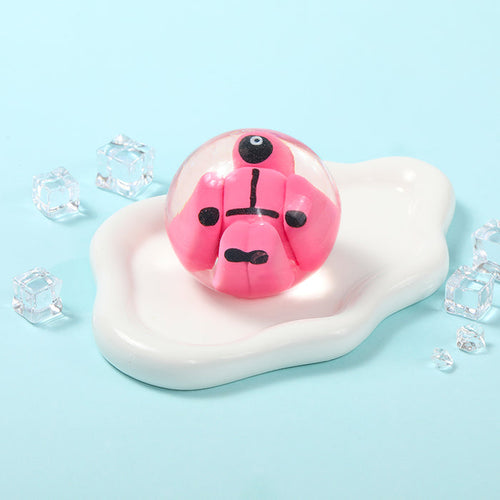 100g Squid Man Crystal Ball Taba Squishy