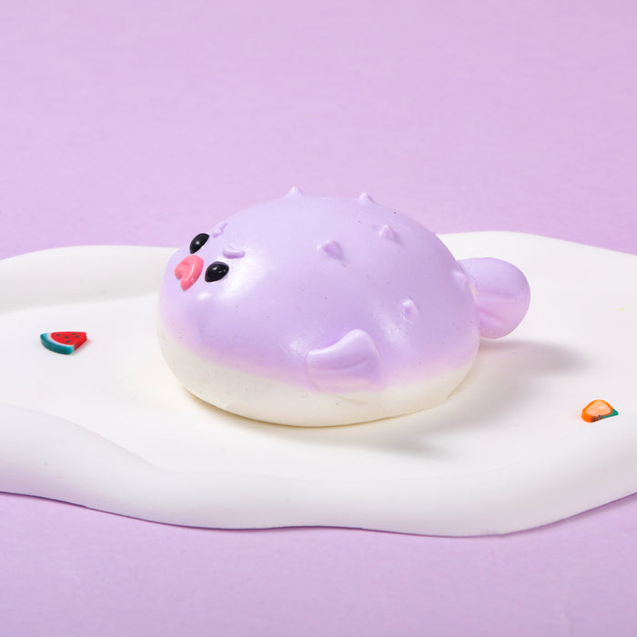 120g Purple Pufferfish Taba Squishy