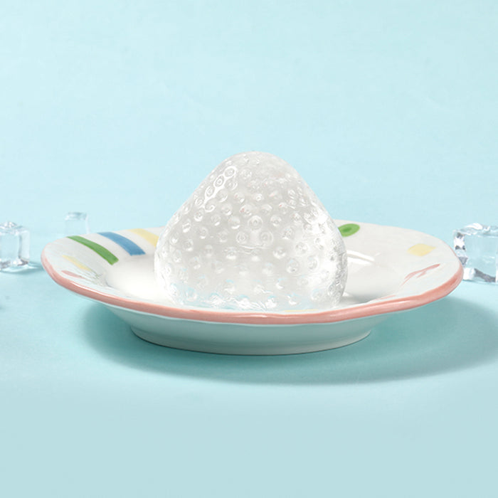 130g Crystal Strawberry Taba Squishy