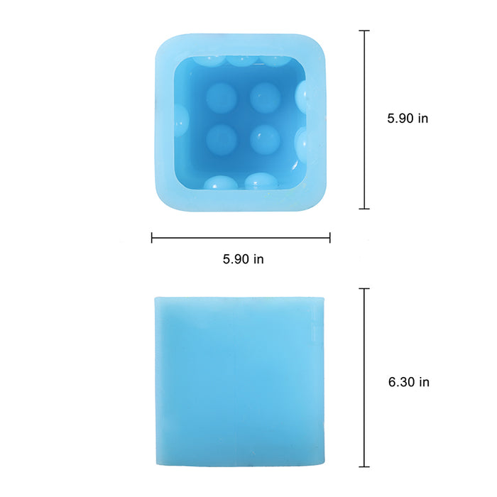 1600g Giant Dice Squishy Mold