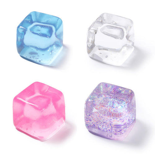 170g Crystal Ice Cube Taba Squishy Bundle Pack