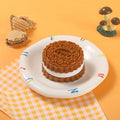 200g Chocolate Heart FUFU Cookie Taba Squishy