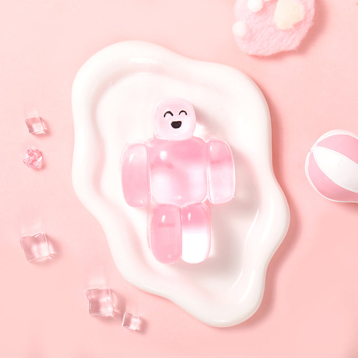 200g Crystal Pink Noob Taba Squishy