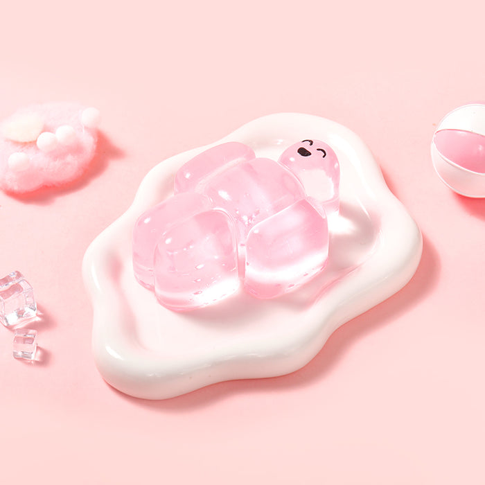 200g Crystal Pink Noob Taba Squishy
