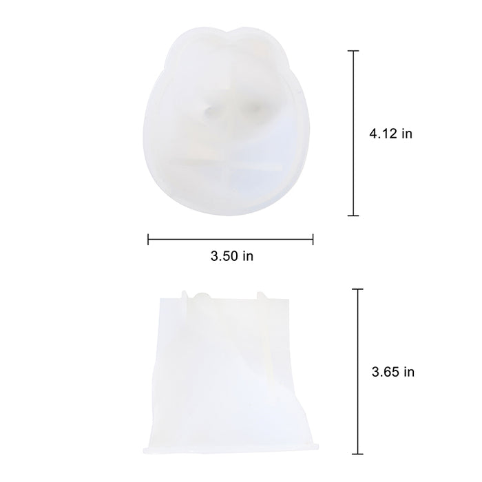 200g Faceless Bunny Squishy Mold