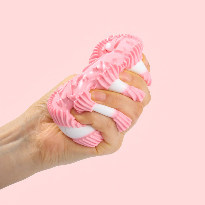 200g Pink FUFU Cookie Taba Squishy