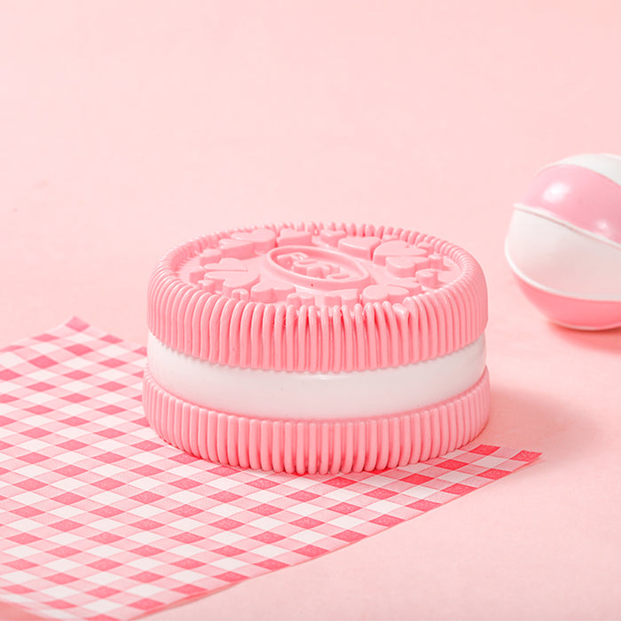 200g Pink FUFU Cookie Taba Squishy