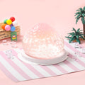 2100g Crystal Strawberry with Pink Top Taba Squishy