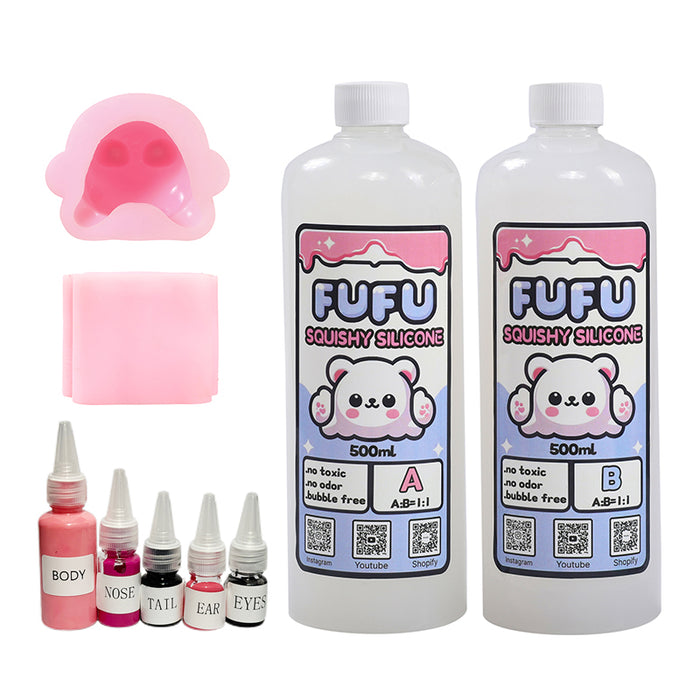 2100g Pig Squishy Mold