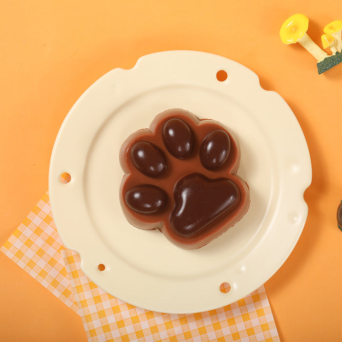 230g Chocolate Cat Paw Taba Squishy