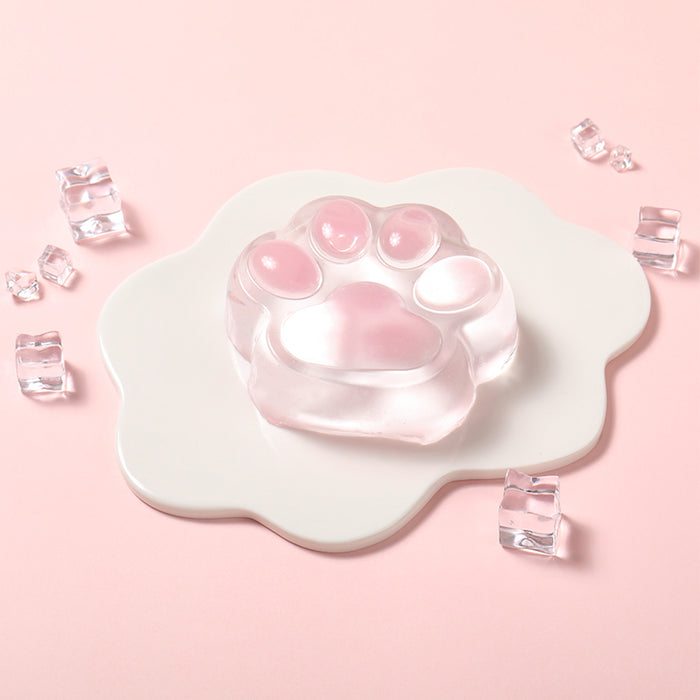 230g Crytal Pink Big Paw Taba Squishy