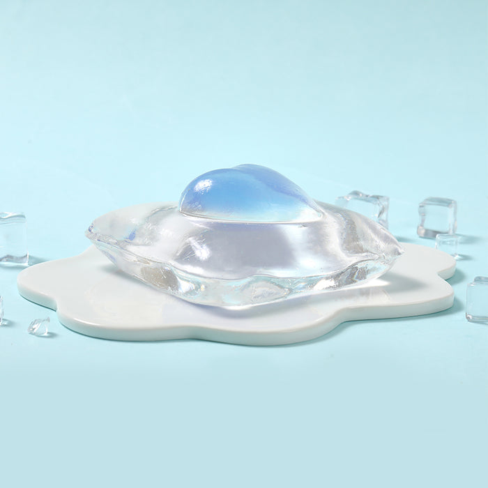 260g Crystal Blue Ice Pillow Taba Squishy