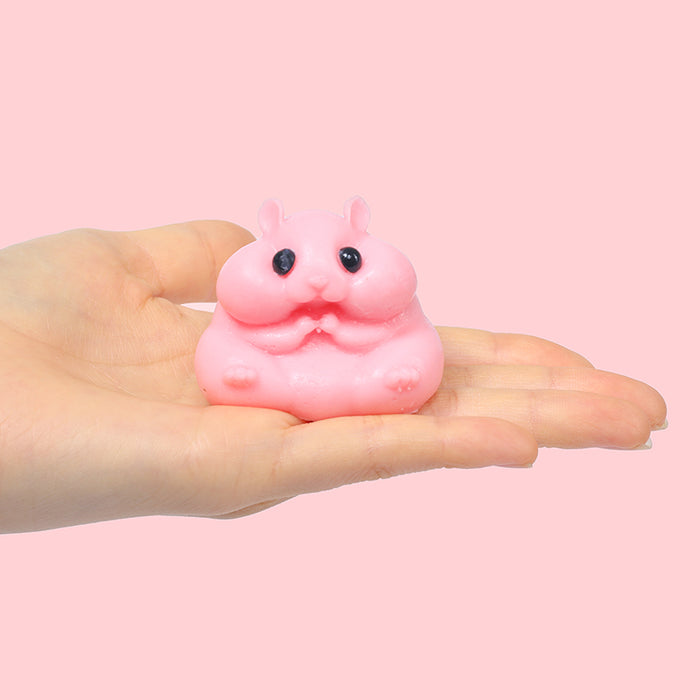 65g Pink Hamster Taba Squishy