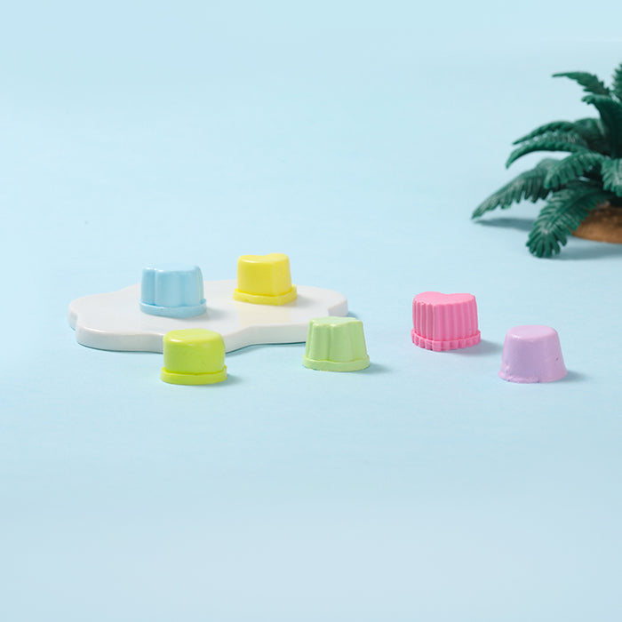 6PC Mini Pudding Taba Squishy