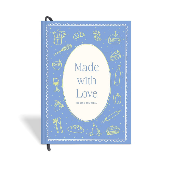 7 mm Made with Love Recipe Journal