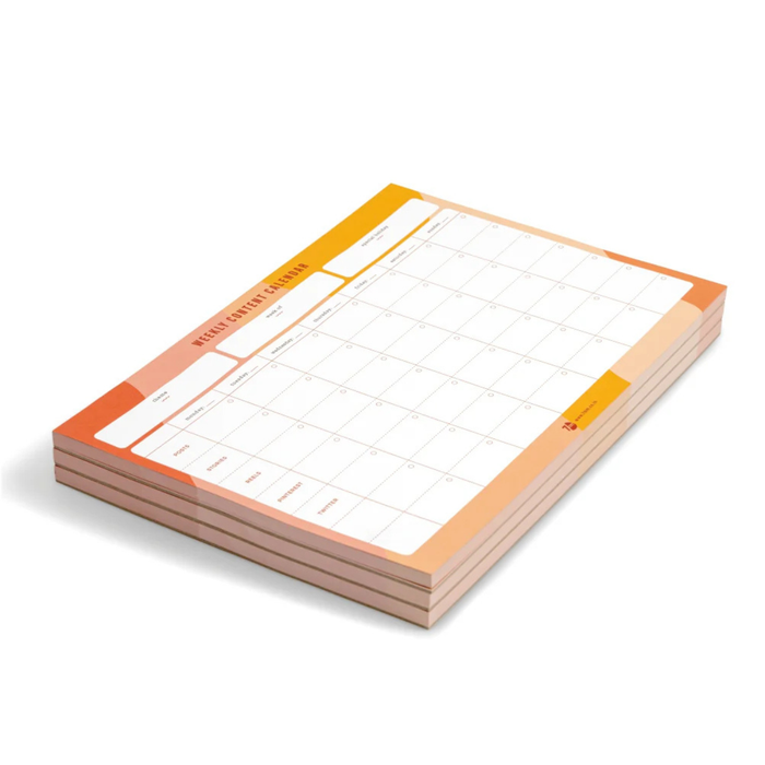 7 mm Weekly Content Planner