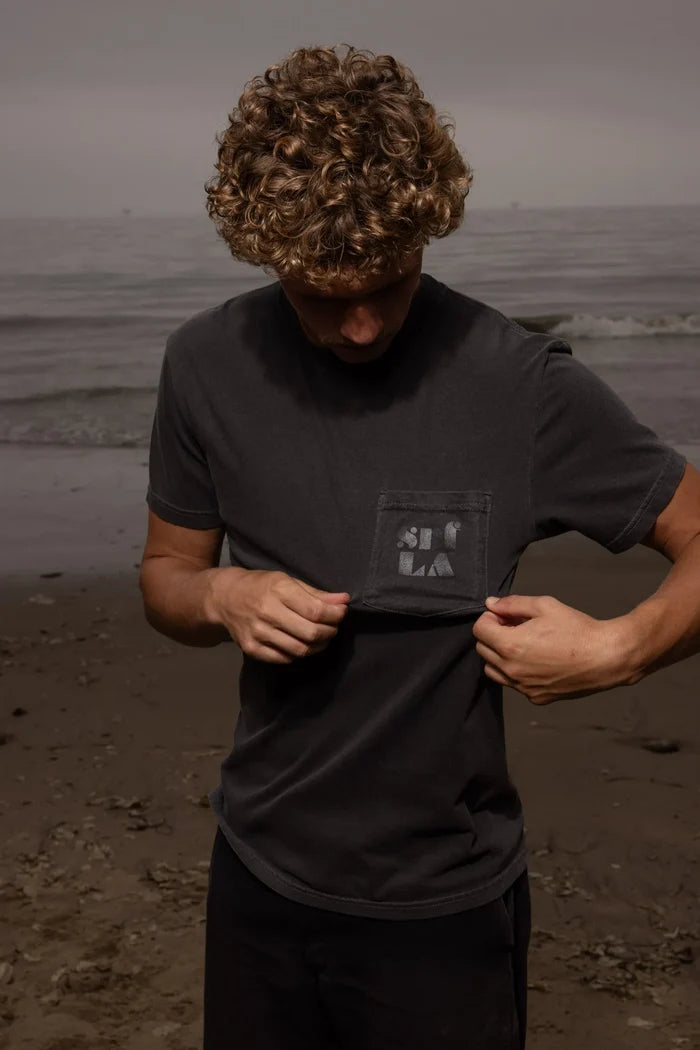 70's SRF LA Tee - Ash - Heidi Merrick