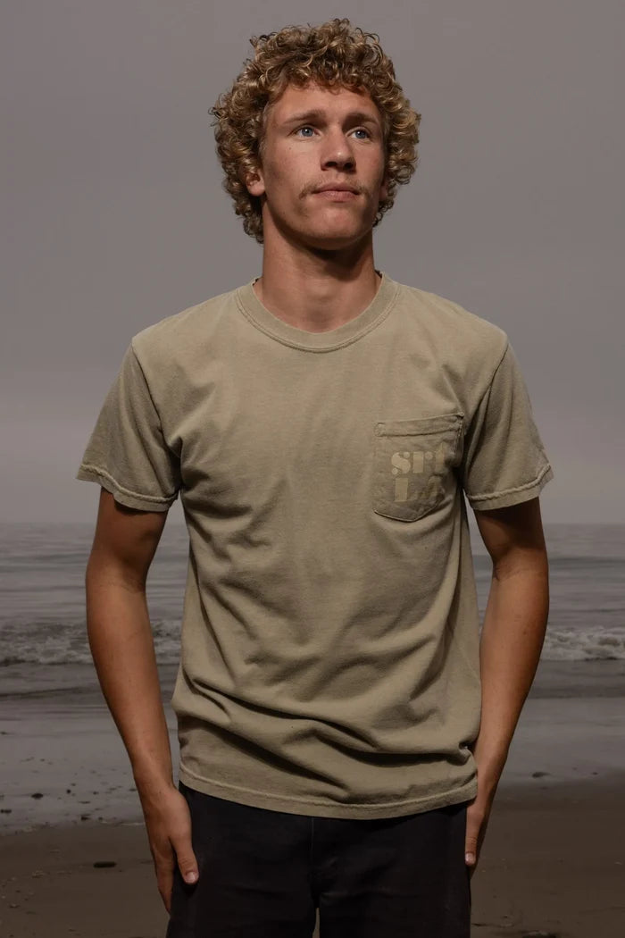 70's SRF LA Tee - Dusty Sand - Heidi Merrick