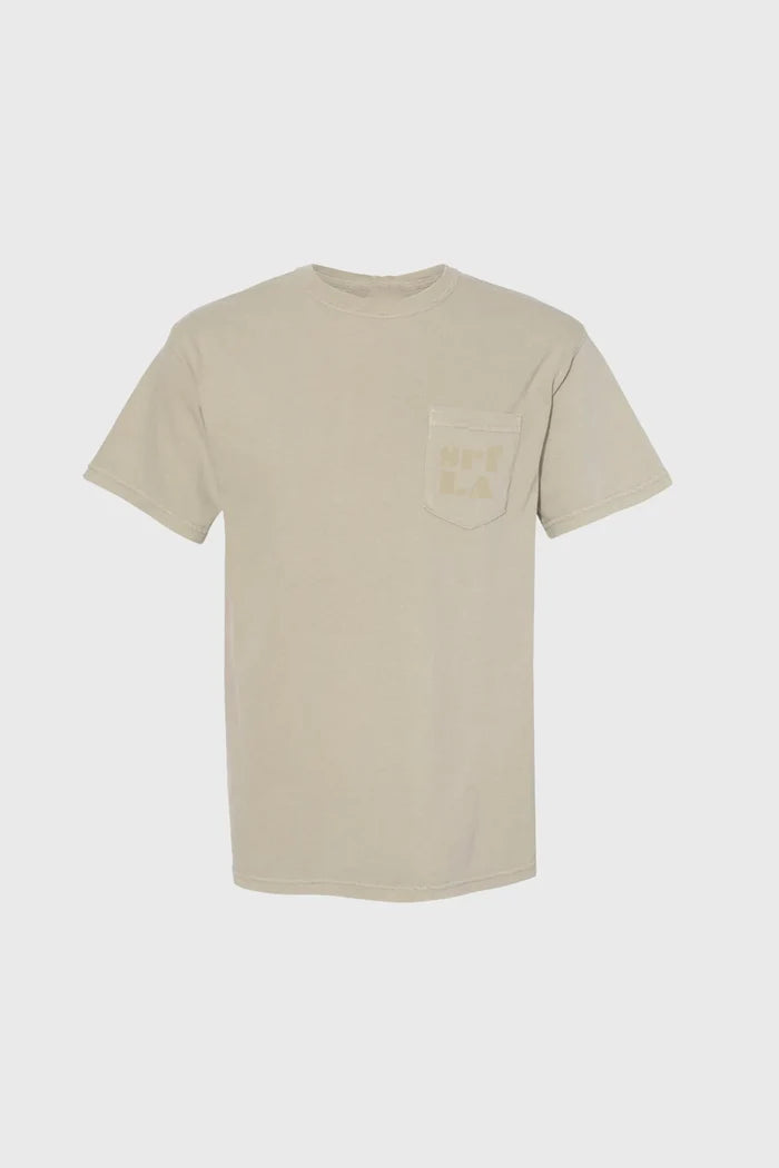 70's SRF LA Tee - Dusty Sand - Heidi Merrick