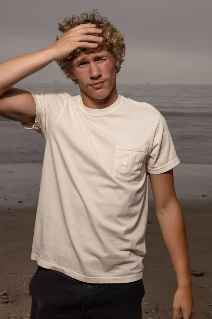 70's SRF LA Tee - Ivory - Heidi Merrick