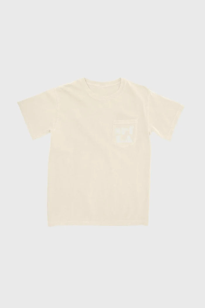 70's SRF LA Tee - Ivory - Heidi Merrick