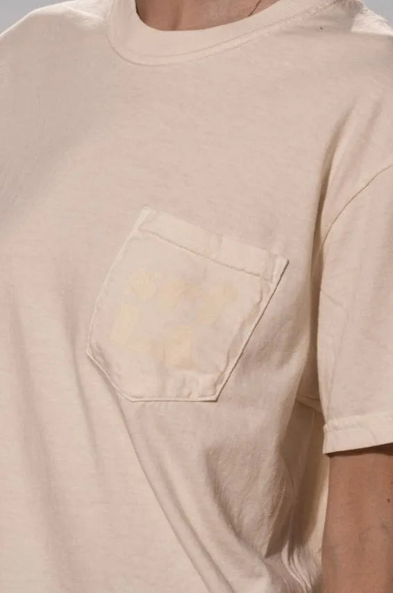 70'S SRF LA TEE - IVORY - Heidi Merrick