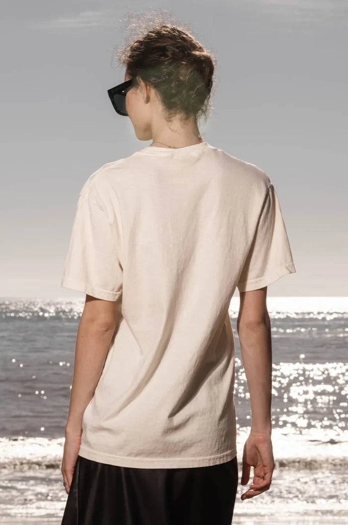 70'S SRF LA TEE - IVORY - Heidi Merrick