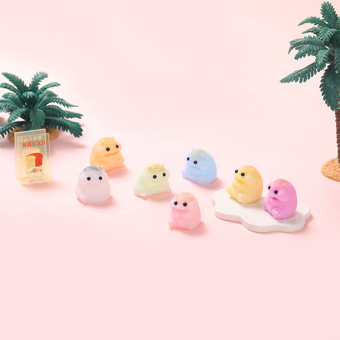 7pc Mini Hamster Taba Squishy