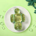 800g Crystal Sparkling Yellow Green Robolx Noob Squishy