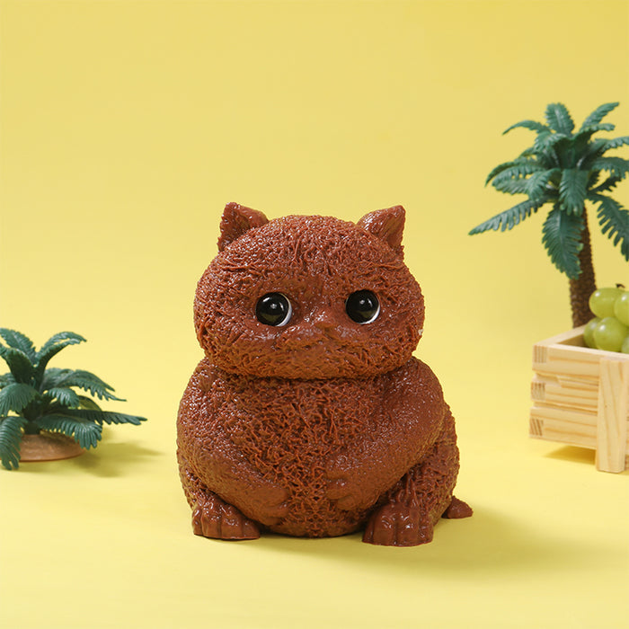800g Giant Chocolate Cat Taba Squishy