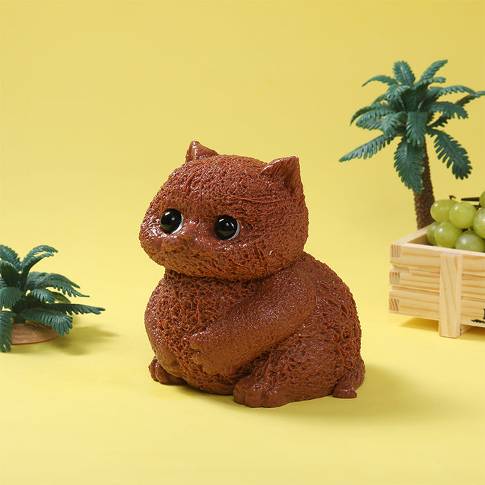800g Giant Chocolate Cat Taba Squishy