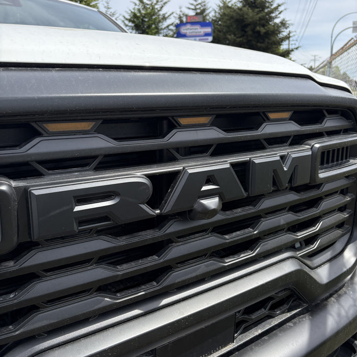 Amber Grille LED Marker Lights | 2025+ RAM 2500/3500 Trucks