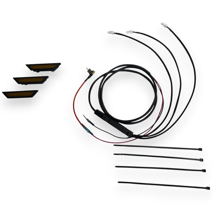 Amber Grille LED Marker Lights | 2025+ RAM 2500/3500 Trucks