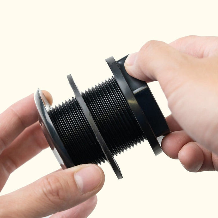 Aquarium Bulkhead Fitting (Slip x Slip) - Aquarium Co - Op