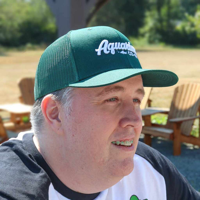Aquarium Co - Op Baseball Logo Snapback Hat - Aquarium Co - Op