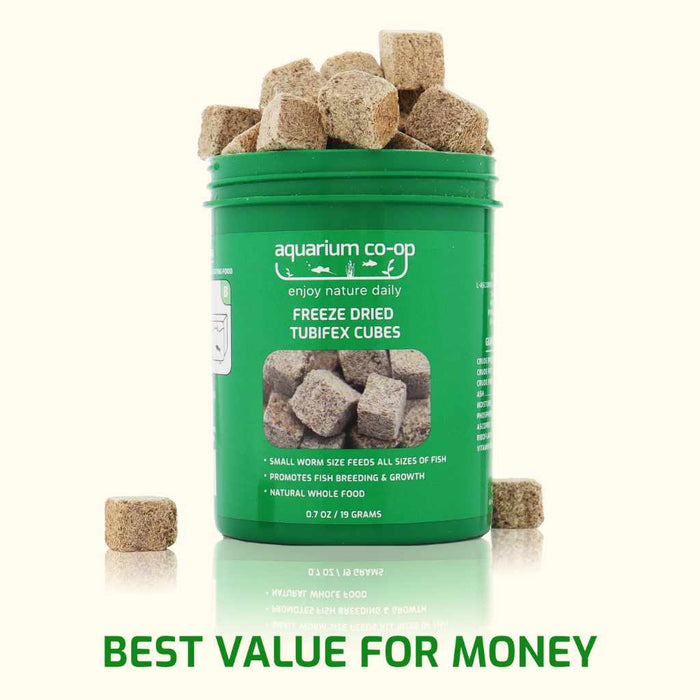 Scratch and Dent Aquarium Co - Op Freeze Dried Tubifex Worms - Aquarium Co - Op
