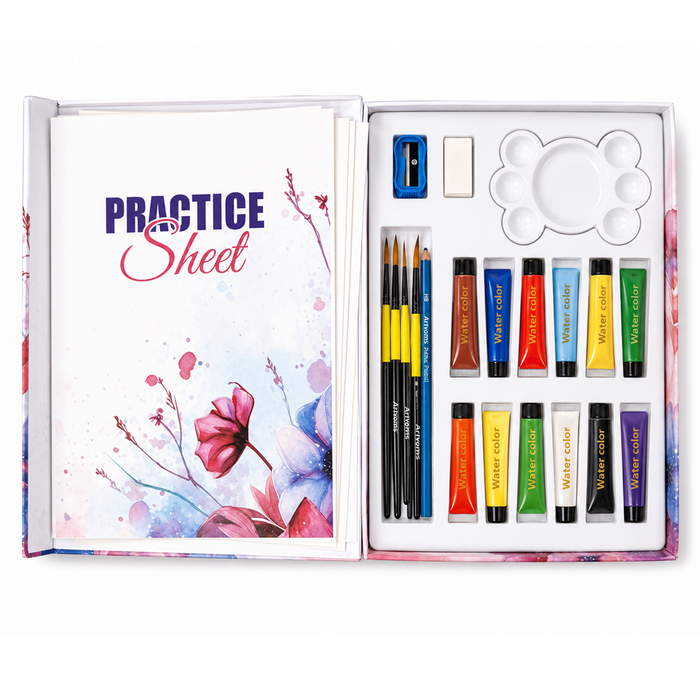 Artworms Flowers with Watercolour Kit