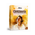 Artworms Portraits with Watercolour Art Kit