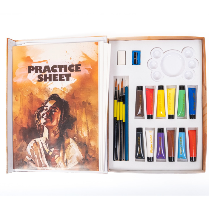 Artworms Portraits with Watercolour Art Kit