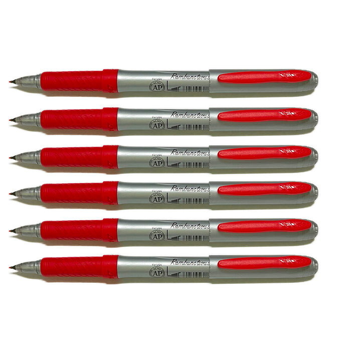Bic Marking Ultra Fine Rambunctious Red Ultra Fine Pack of 6  Bic