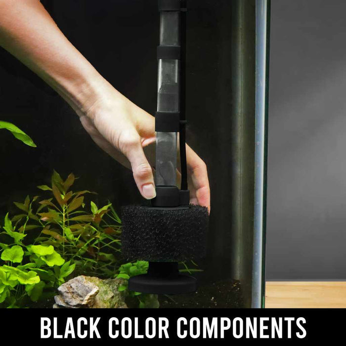 Scratch and Dent Black Easy Flow Sponge Filter (fine) - Aquarium Co - Op