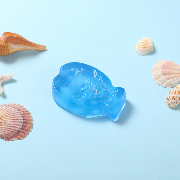 Blue Crystal Fish Taba Squishy