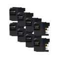 Brother LC203 / LC201 Compatible High-Yield Ink Cartridge 8-Pack