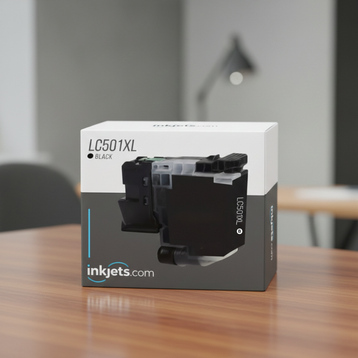 Brother LC501XLBK Black High Yield Compatible Ink Cartridge