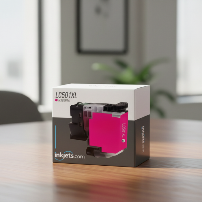 Brother LC501XLM Magenta High Yield Compatible Ink Cartridge