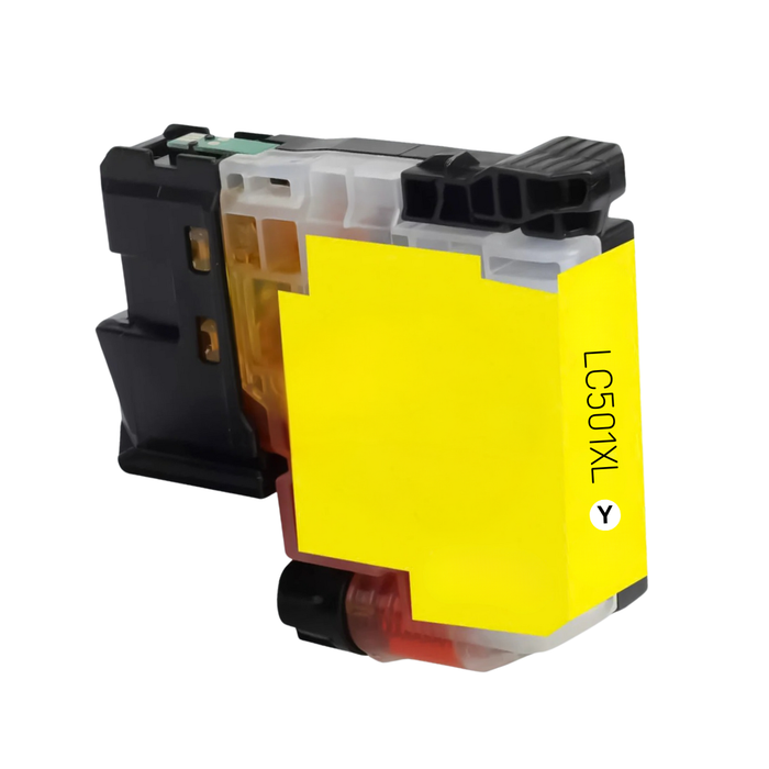 Brother LC501XLY Yellow High Yield Compatible Ink Cartridge