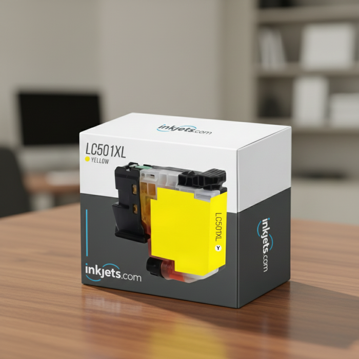 Brother LC501XLY Yellow High Yield Compatible Ink Cartridge