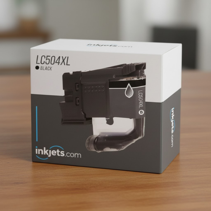 Brother LC504XLBK Black High Yield Compatible Ink Cartridge