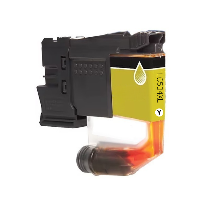 Brother LC504XLY Yellow High Yield Compatible Ink Cartridge
