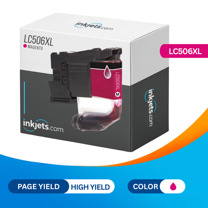 Brother LC506XLM Magenta High Yield Compatible Ink Cartridge